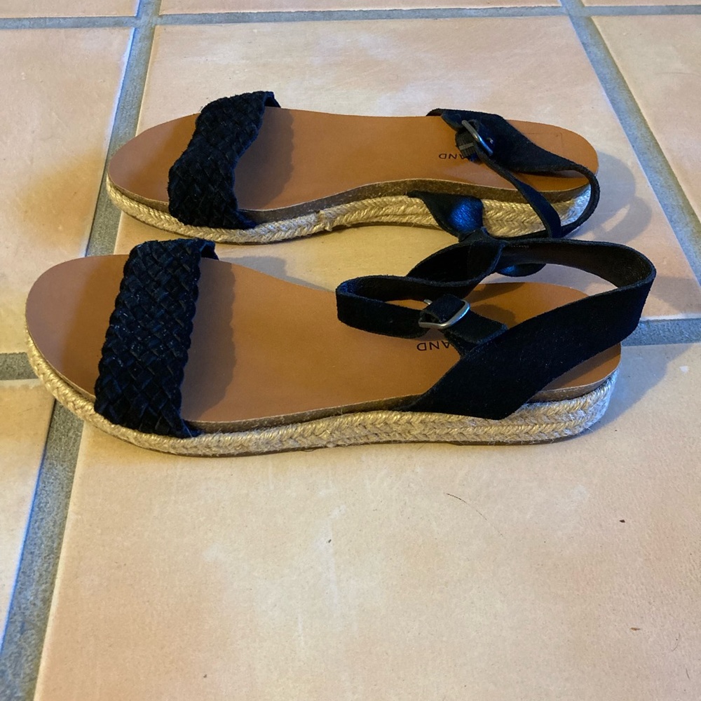 Lucky brand black sandals